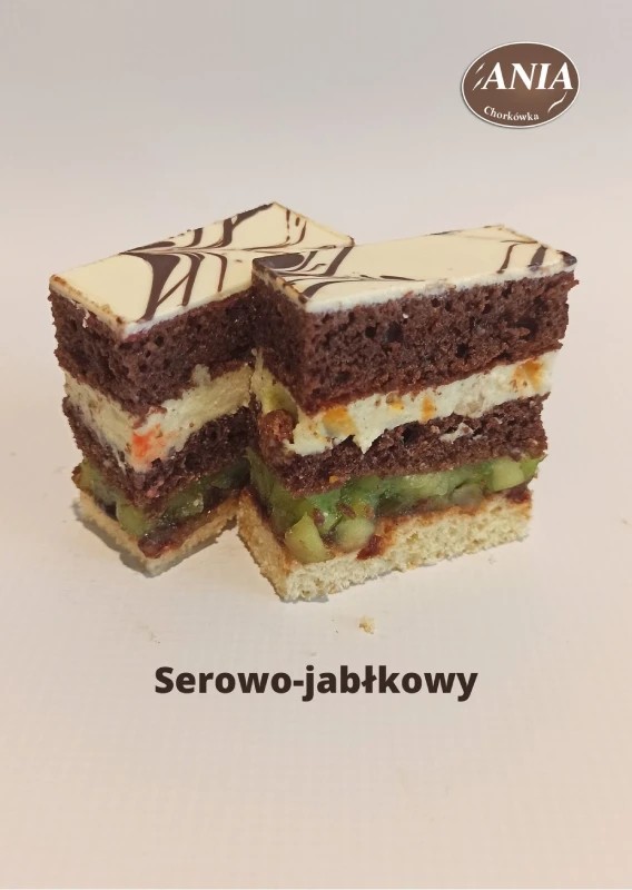 Ciasto Serowo jabłkowy