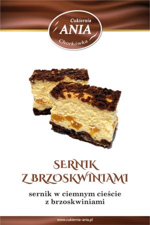 SernikzbrzoskwiniamiCukierniaAnia